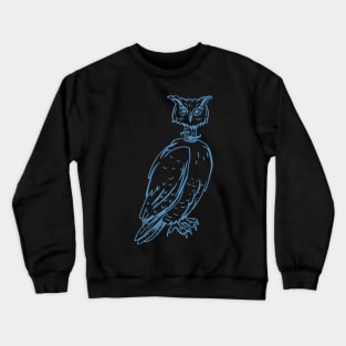 owl construction Crewneck Sweatshirt